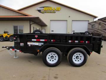 2019 P.J. TRAILER 10FT UTILITY DUMP