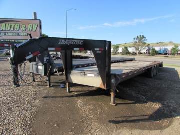 2013 TRAV A LONG 31 FT GOOSENECK FLATDECK