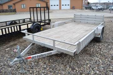 2017 DRESSEN CUSTOM TRAILERS 7X14 UTILITY
