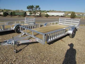 2021 H & H TRAILER 14 FT DUAL ATV