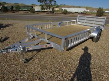 2021 H & H TRAILER 14 FT DUAL ATV