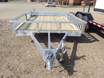 2022 H & H TRAILER 14 FT DUAL ATV