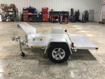 2020 ALUMA MC1F FOLDING MOTORCYCLE TRAILER