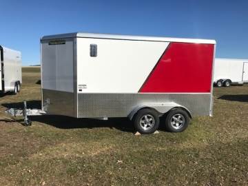 2020 ALUMA AE712TAM 7X12 ENCLOSED TRAILER