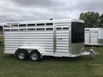 2021 FEATHERLITE 8107 BUMPER PULL 6FT7"X16FT