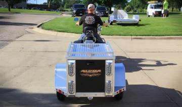 2021 ALUMA MCTXL-S TOWABLE MOTORCYCLE TRAILER