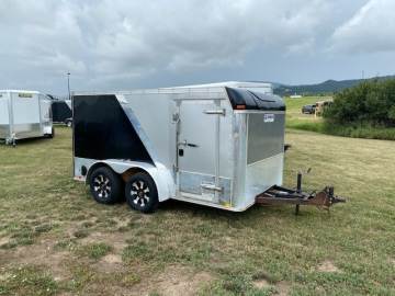 2012 UNITED EXPRESS LOW PRO 7X12 MOTORCYLE TRAILER