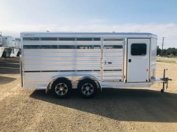 2021 EXISS EXHIBITOR MINI COMBO 6X15 PIG TRAILER