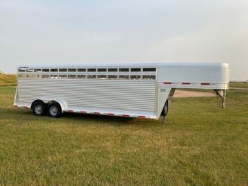 2022 SOONER 7FTX24FT STOCK TRAILER