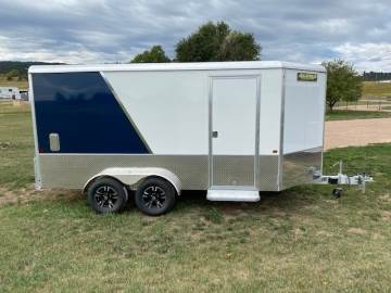 2021 ALUMA 7X14 EXCUTIVE PACKAGE ENCLOSED TRAILER