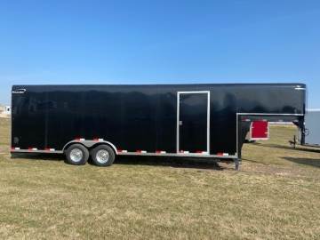 2021 SHARP 101"X24FT GOOSENECK ENCLOSED CAR TRAILER