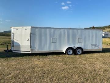 2009 HAULMARK ENCLOSED SNOWMOBILE TRAILER