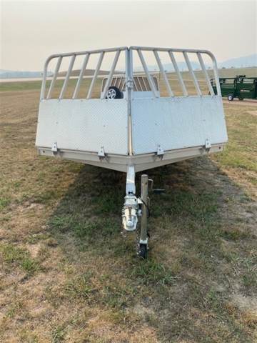 2017 ALUMA 8612-D SNOW MOBILE TRAILER