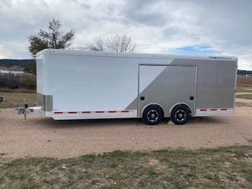 2022 FEATHERLITE 4926 ENCLOSED 8.5X24 CAR TRAILER