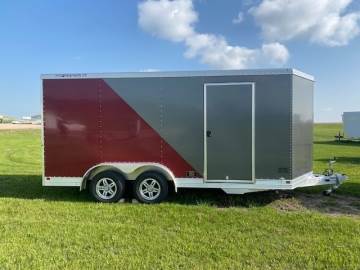 2023 FEATHERLITE 1611 CARGO TRAILER 7.6X16