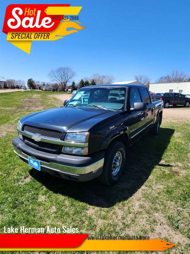 Stock P4838D USED 2003 CHEVROLET SILVERADO 1500HD