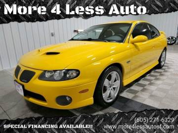 2005 PONTIAC GTO