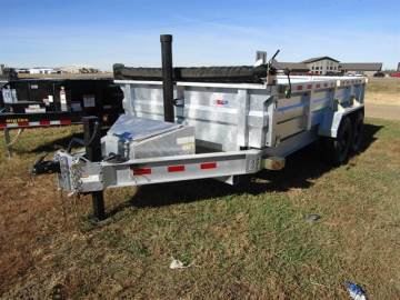 2023 DARPAH 83"X14FT DUMP TRAILER