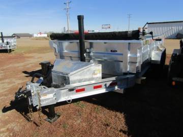 2023 DARPAH 83"X14FT DUMP TRAILER