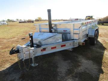 2023 DARPAH 72"X12FT DUMP TRAILER