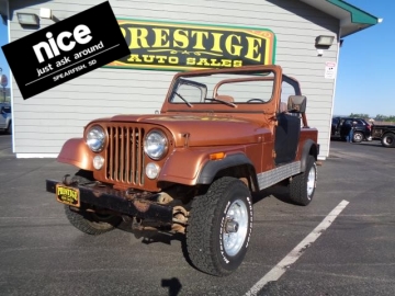 1982 JEEP CJ 4WD