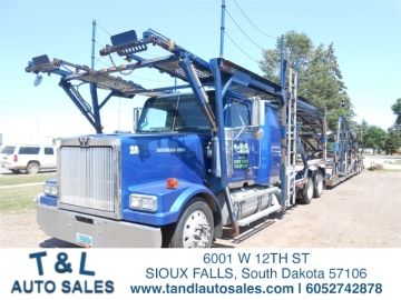 2005 FREIGHTLINER WESTERN STAR 4900 CAR HAULER