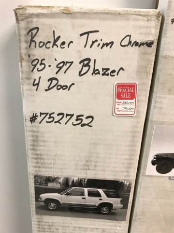 2000 CHROME ROCKER PANEL TRIM CHEVY
