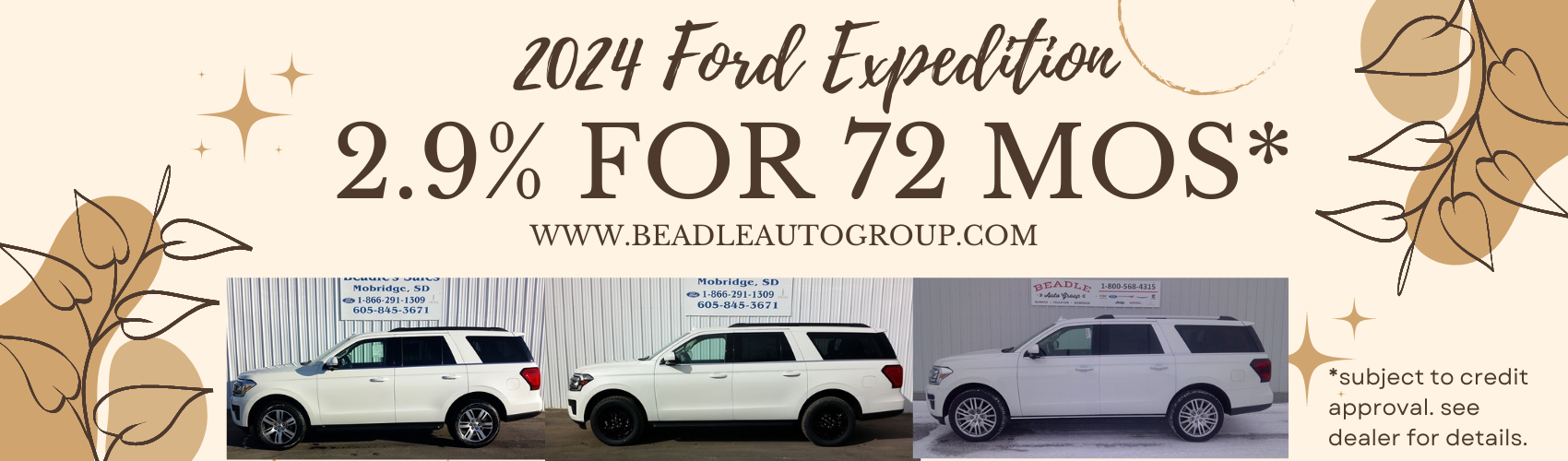 2.9% on 2024 Ford Expedition