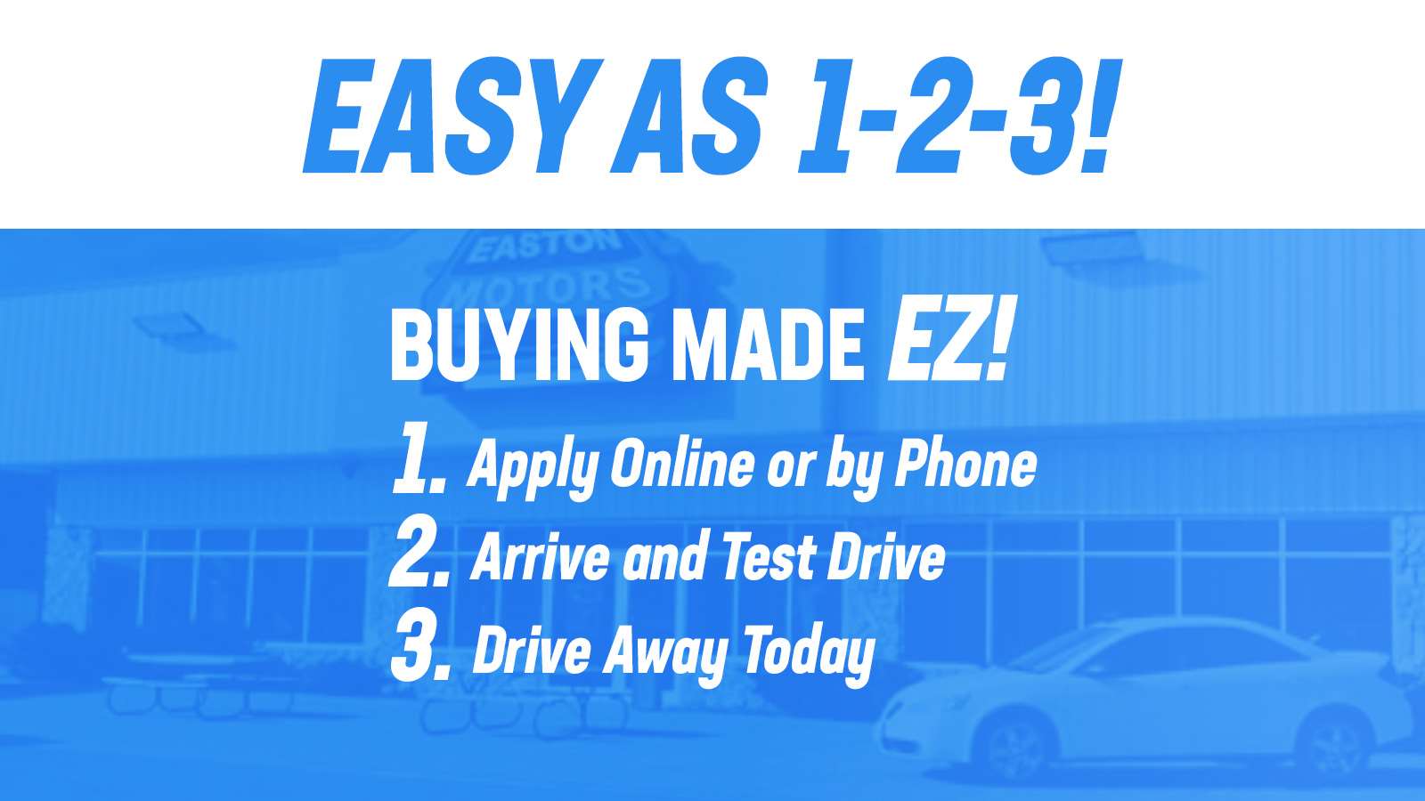 Bad Credit Auto Loans Wisconsin Wisconsin Used Cars Easton Motors
