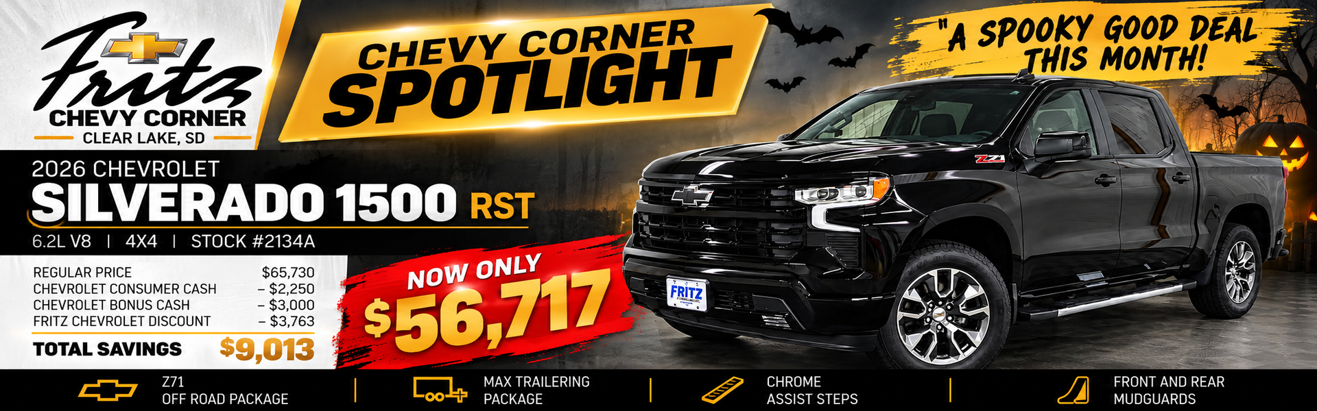 Chevy Corner Spotlight