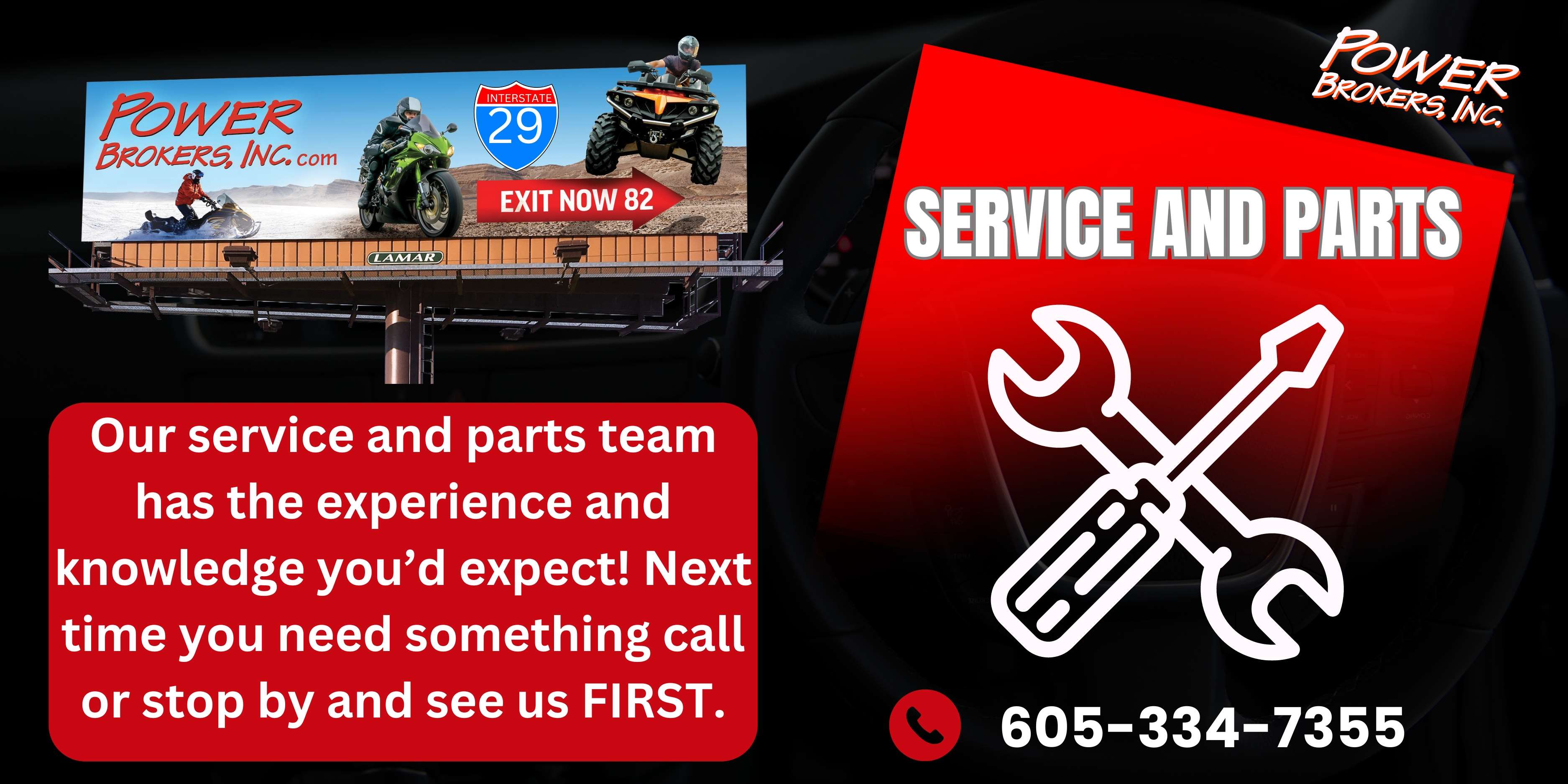 Service with us!