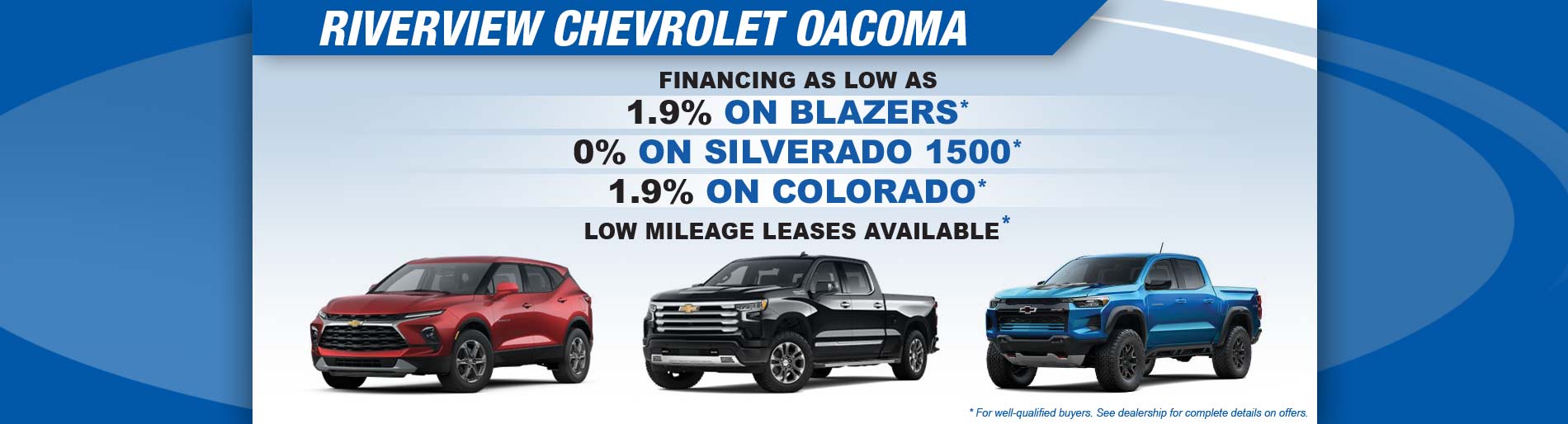 Chevy August 2025