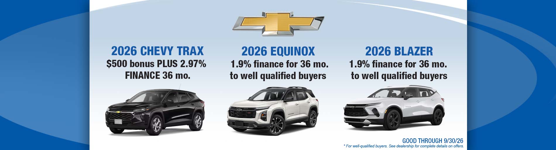 Second Chevy Sept 2026