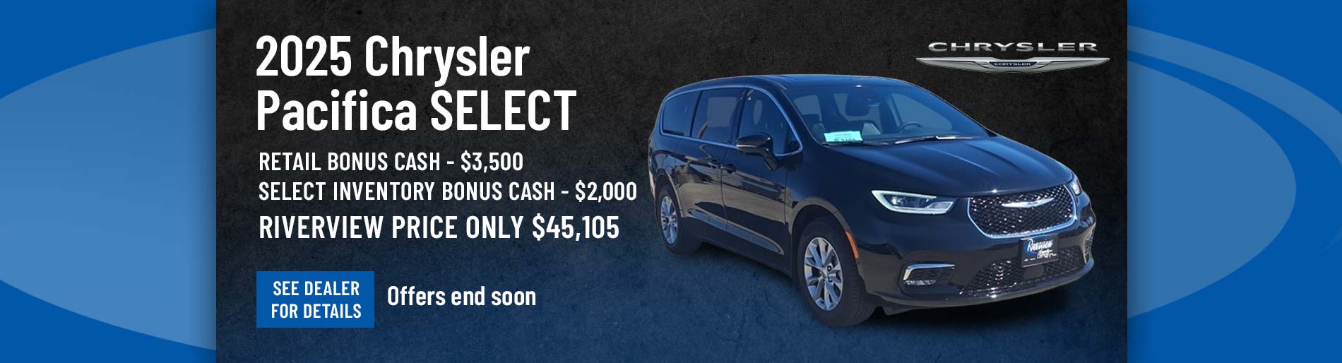 Chrysler Pacifica Oct 25