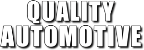Quality Automotive Logo Quality Automotive Logo