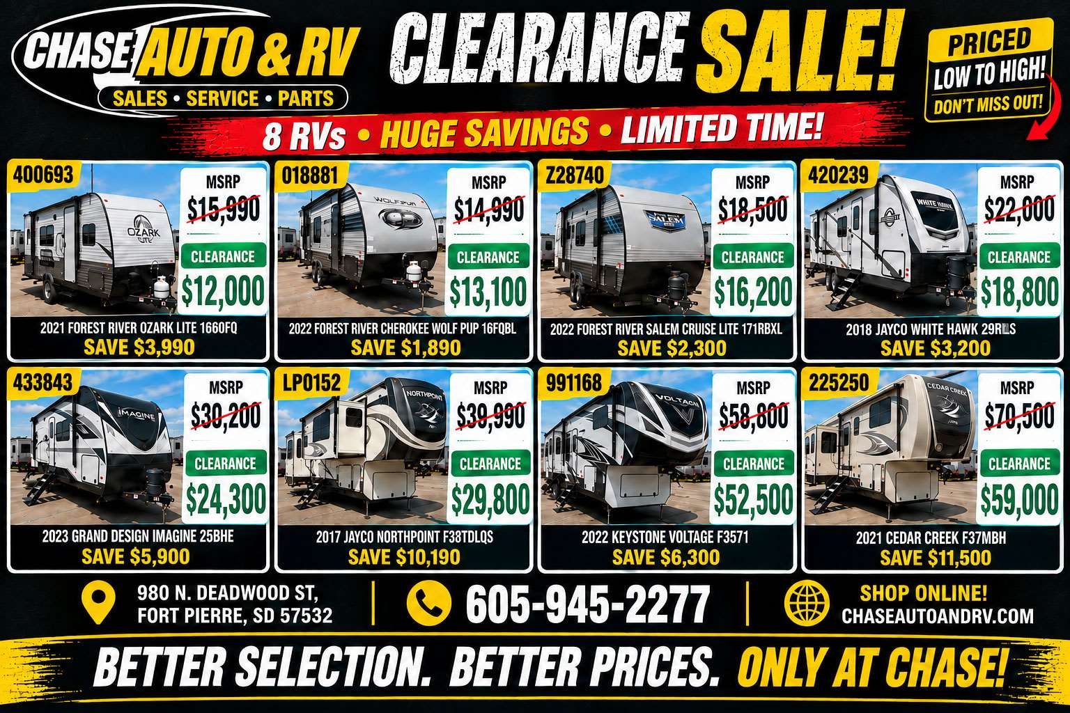Clearance Items