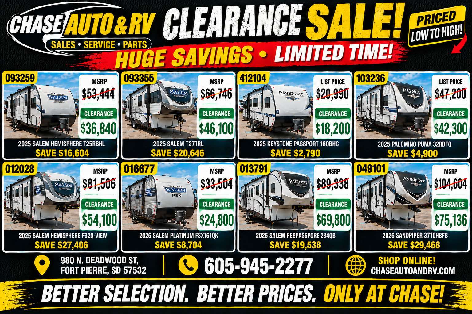 Clearance Items