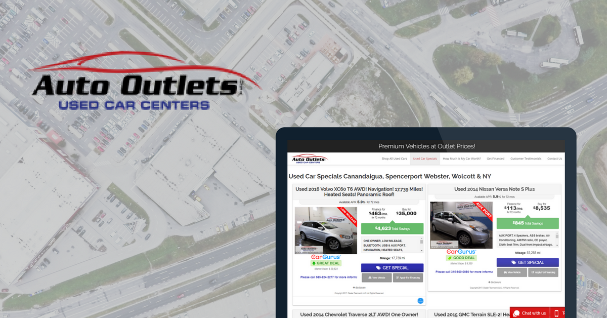 Auto Outlets USA Case Study Eden Prairie, Minnesota 55344 Dealer