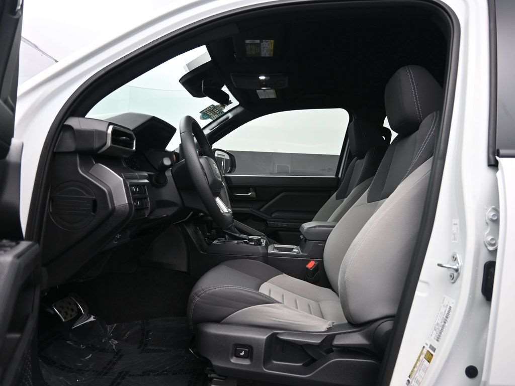 Front seats of a used 2024 Toyota Tacoma