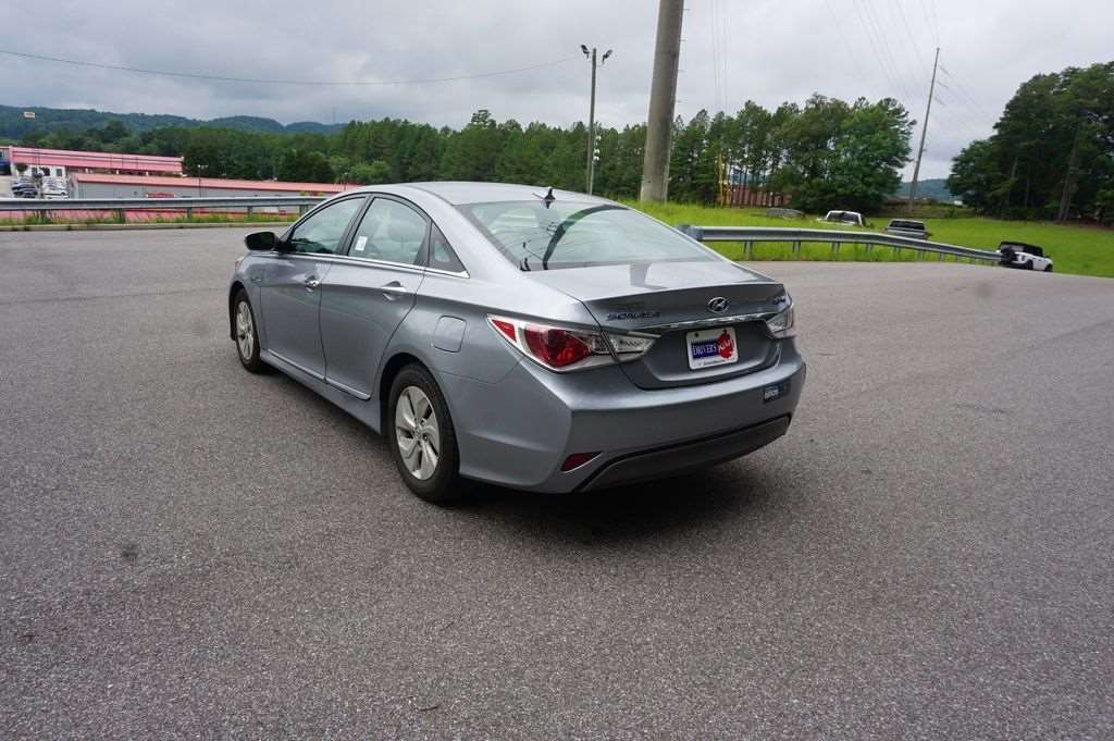 Used Hyundai Sonata Hybrid exterior at Driver's Way, an affordable used hybrid near Hoover AL