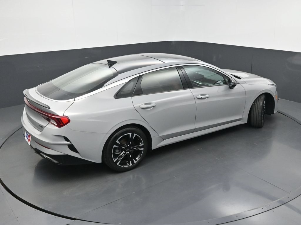 Used Kia K5 GT-Line sedan exterior at Driver's Way, a well equipped commuter sedan near Pelham AL