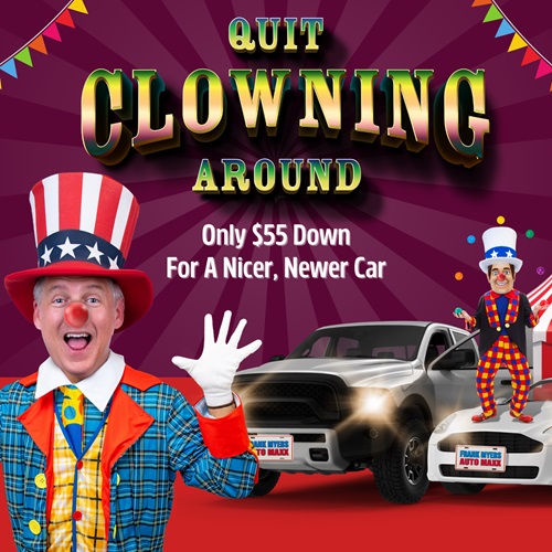 Step Right Up Frank Myers Used Car Specials