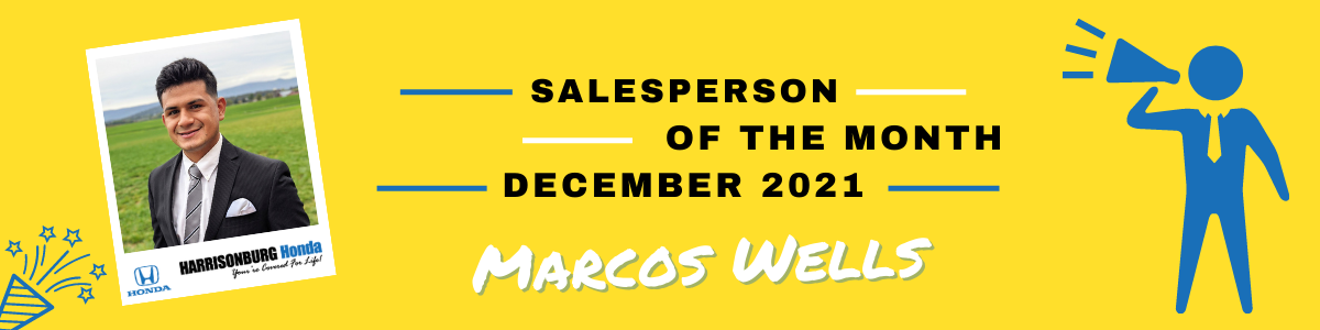 Sales Person Of The Month