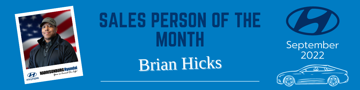 Sales Person of the Month