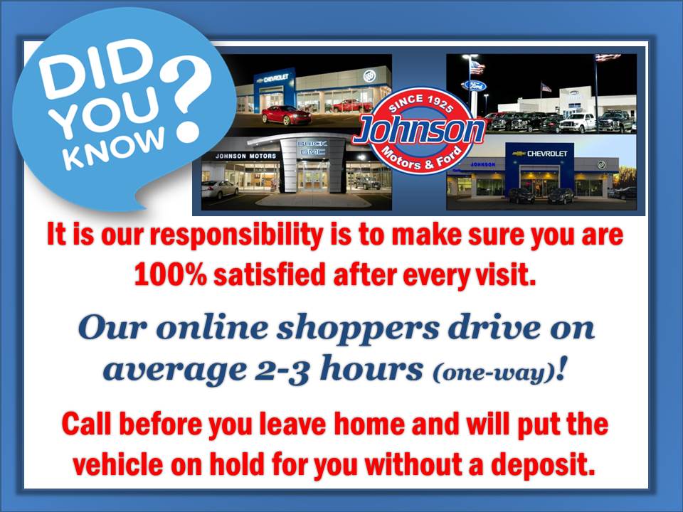 Johnson Motors & Ford New Richmond WI. Johnson Motor & Ford