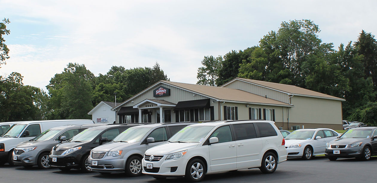 Used Vehicles Spencerport, New York 14559 Summit View Auto