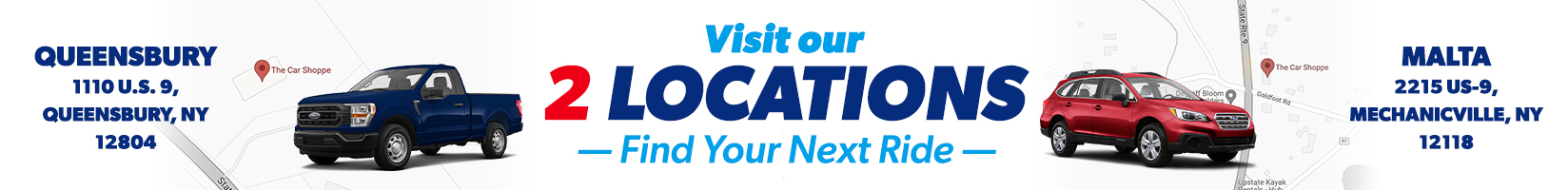 Visit our two locations!