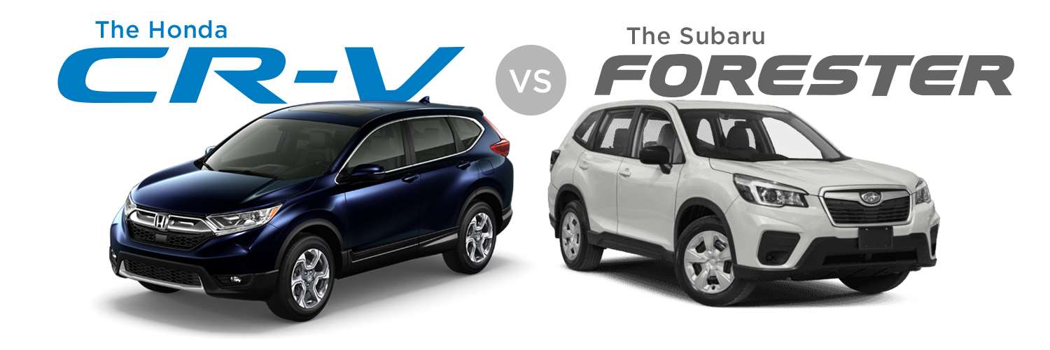 The Honda Cr V Vs The Subaru Forester Sioux Falls Sd