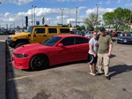 HAPPY COUPLE WITH NEW 2017 CHARGER SCAT PACK 392