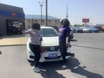 Proud Young Lady going home with this nice 2016 Nissan Altima!! Congrats!! 